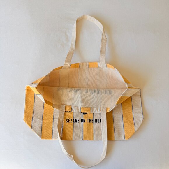 Sézane Striped Tote Bag - Picture 5 of 6